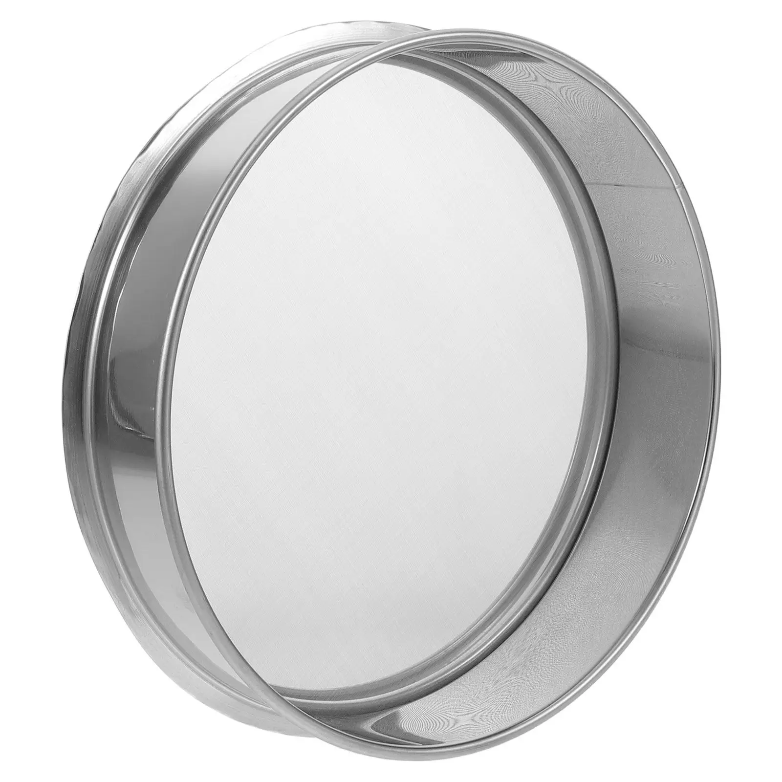 Stainless Glaze Fine Mesh Sieve Round Strainer for Ceramic Painting Clay Multi Purpose Glazing Tool