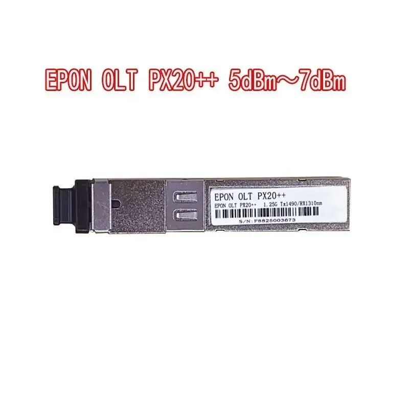 Epon Sc Olt optiste Transceiver PX20 + PX20 ++ Px20 +++ OLT SFP OLT1.25G 1490/1310nm 3-7dBm Sc Olt modul resolusi Ftth untuk A