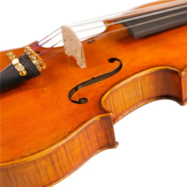 

Высококачественная акустическая скрипка 4/4 полноразмерная, ручной работы, из фанеры, струнный музыкальный инструмент для начинающих, для использования в школе