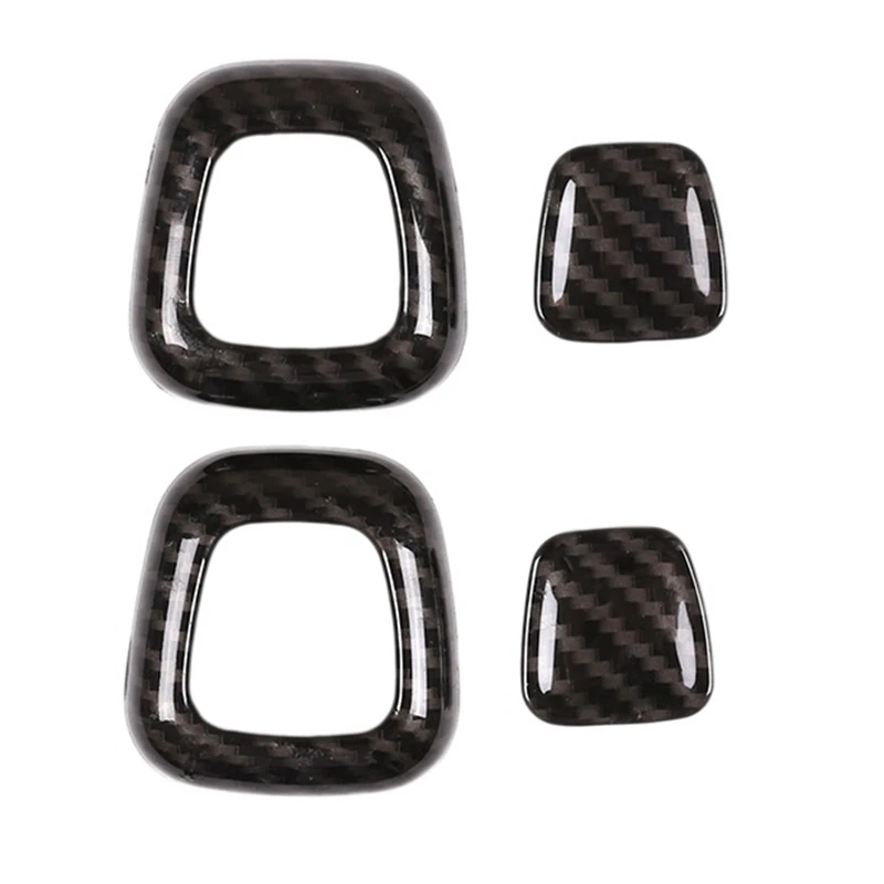 Carbon Fiber ABS Seat Headrest Decoration Cover Trim Stickers for Mercedes Benz GLA Class H247