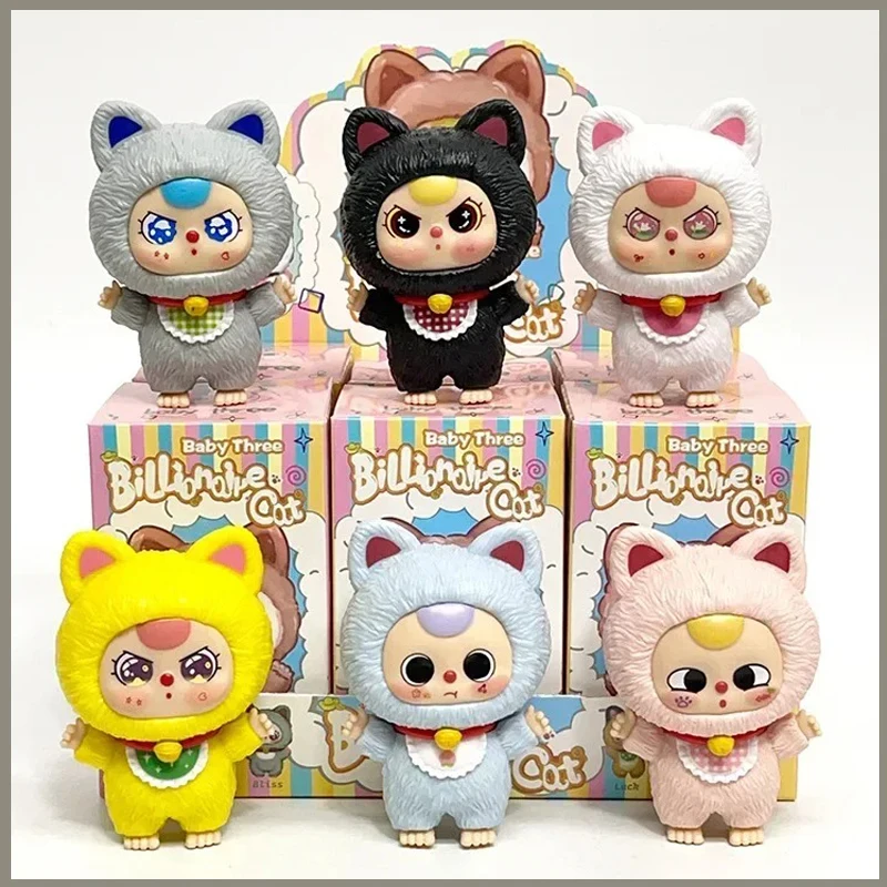 

Caixa Misteriosa Plush Doll Stuffed Doll Toy for Girls Gift Baby Three Billionaire Lucky Cat Series Blind Box Toys Mystery Box