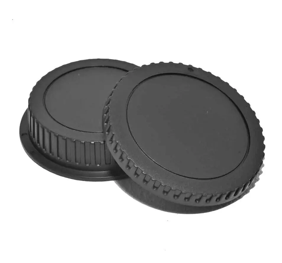 Camera Body Cover and Rear Lens Cap for Canon 70D 5D3 5D4 80D 700D 6D2 760D 77D 800D Mount