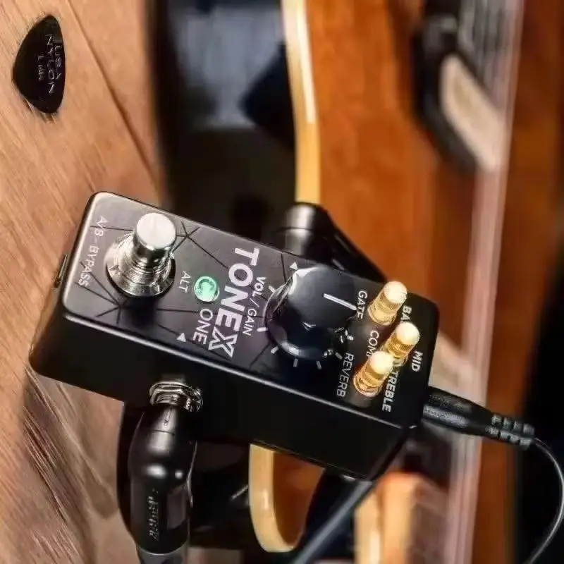 Tonex One Multi-function Guitar/bass Effects Pedal Built-in Usb Port With Audio Interface For Recording And Preset Managemen