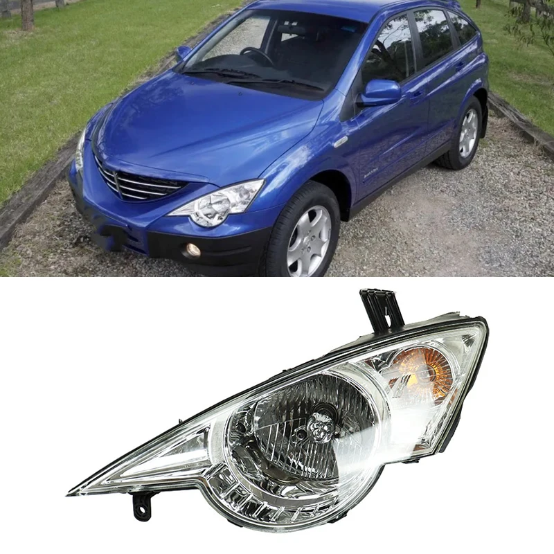 Car Front Bumper Head Light Headlamp Headlight Front Fog Lamp For Ssangyong Actyon Sports 2006 2007-2011 8310131103 8310231103