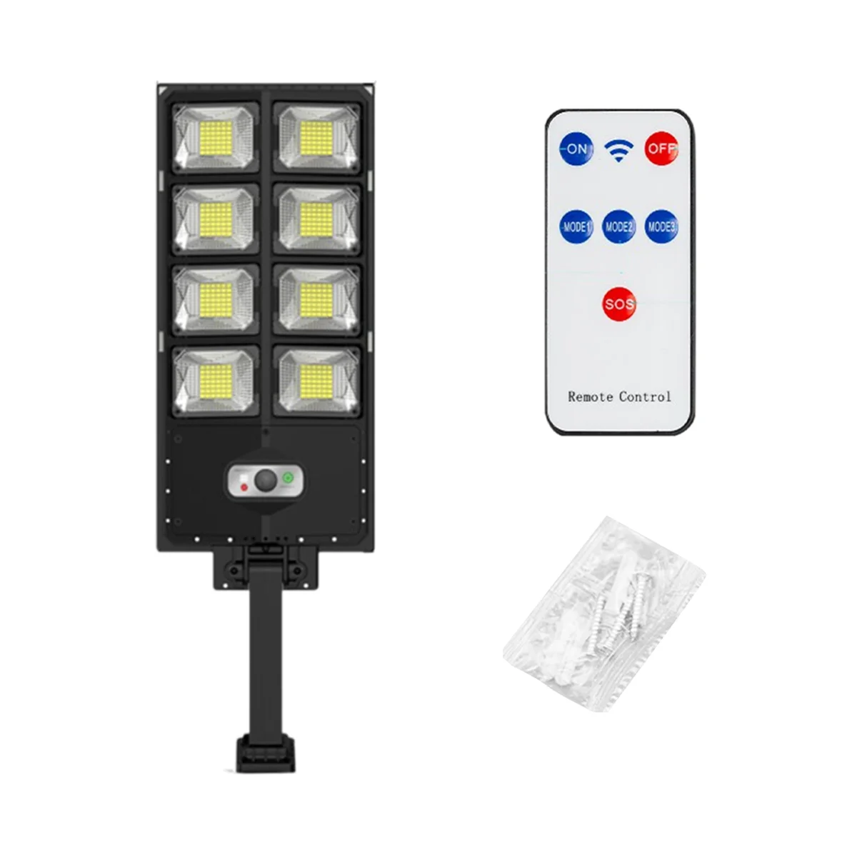 

Солнечный уличный фонарь с дистанционным управлением, уличный датчик человека, солнечный свет, водонепроницаемый солнечный прожектор