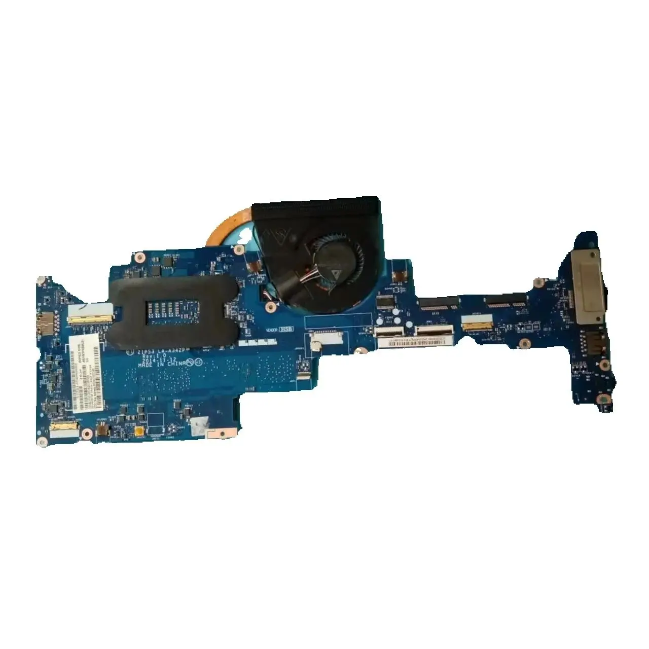 Laptop main board  for LENOVO THINKPAD S1 YOGA12 S240 ZIPS3 LA-A342P B20F65736 I7-5500 8G With heatsink 00HT722