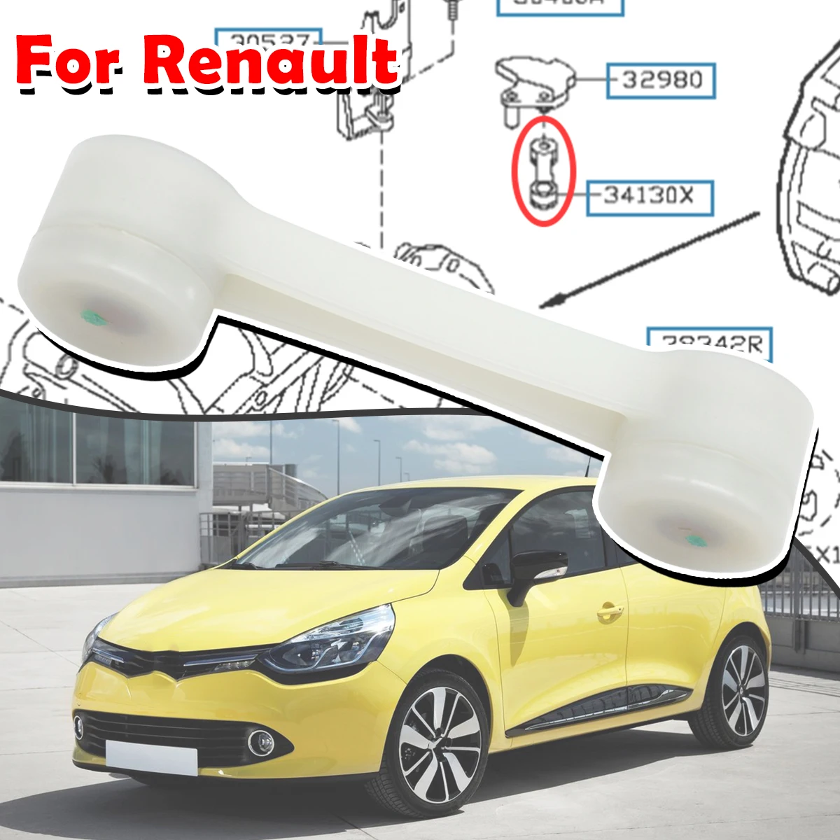 

Gear Link Linkage Selector Rod Shift Connecting ASSY-CONTROL Lever Assembly Link For Renault Kangoo Twingo Kangoo Logan Symbol