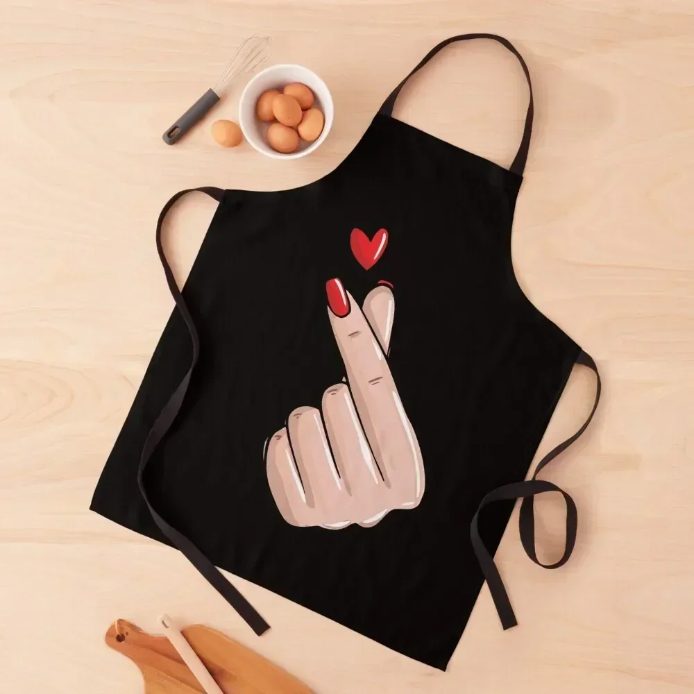 

Manicurist : Red Nails Apron christmas kitchen cloths japanese woman Kitchen Things Novelties Kitchen And Home Apron