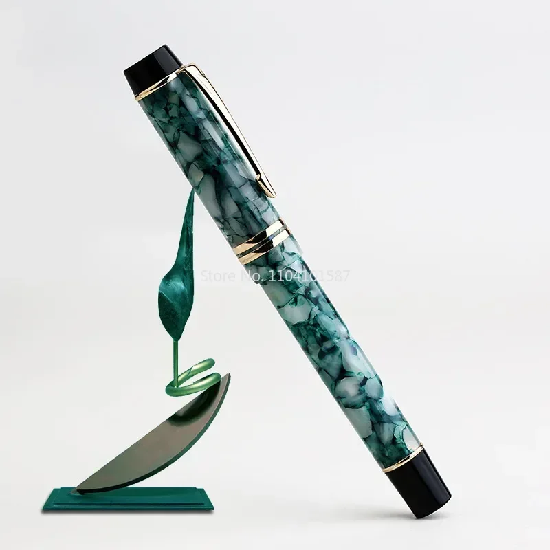 new-majohn-m600s-celluloid-fountain-pen-iridium-ef-038mm-f-05mm-nib-acrylic-resin-ink-writing-gift-pen-office-school-supplies