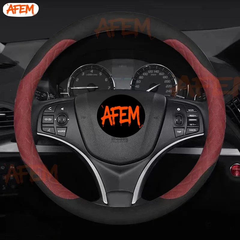 Car Steering Wheel Cover For Acura CDX ILX MDX NSX RDX RL RLX TL TLX TLX-L TSX ZDX Auto Interior Steering Wheel Accessories