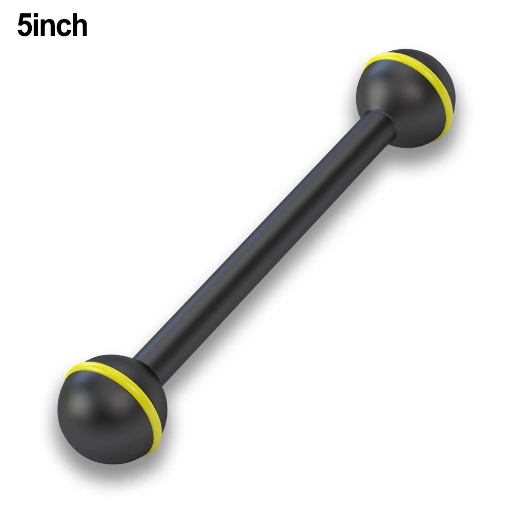 Lightweight Diving Equipment Holder Portable Lighting Support Double Ball Head Multiple for Sizes Available Compact Size