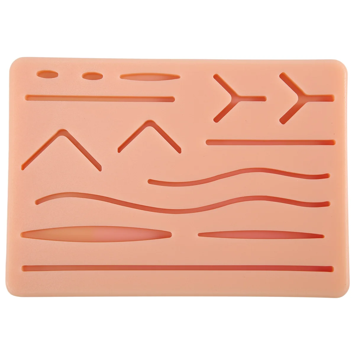 Skin Suture Training Kit Pad Suture Training Kit Suture Pad Trauma Accessories for Practice and Training Use