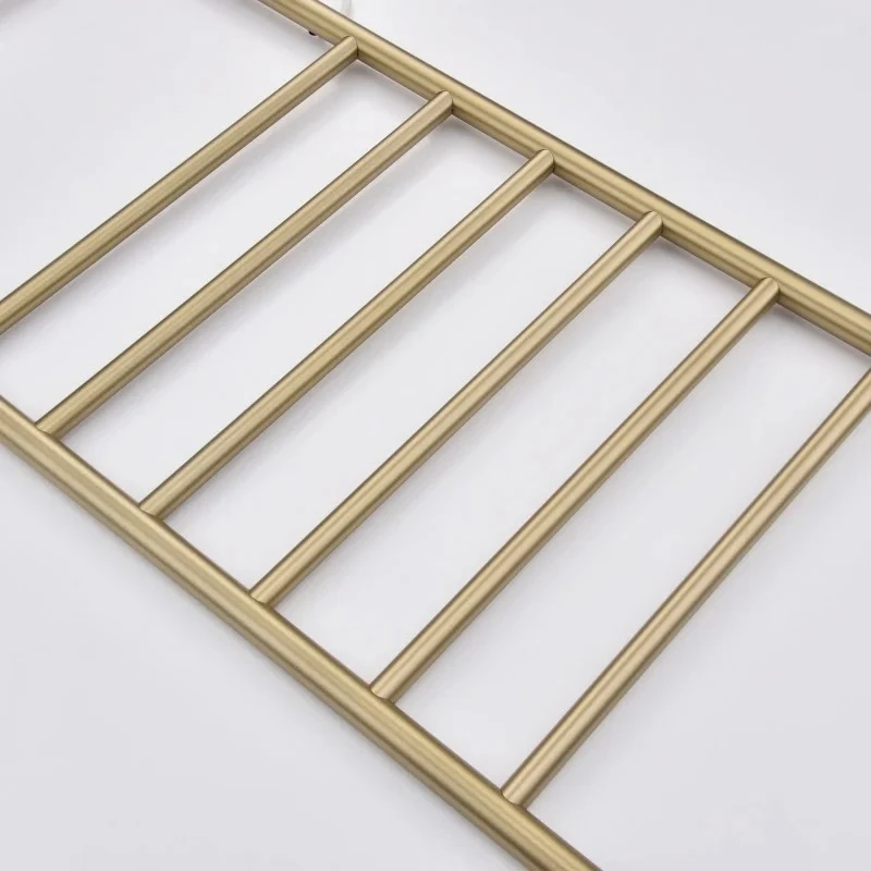 Free-Standing Electric Heating Towel Rack Bathroom Robe Towel Warmer Ladder Drying Rack Smart Touch Control Timing 220V