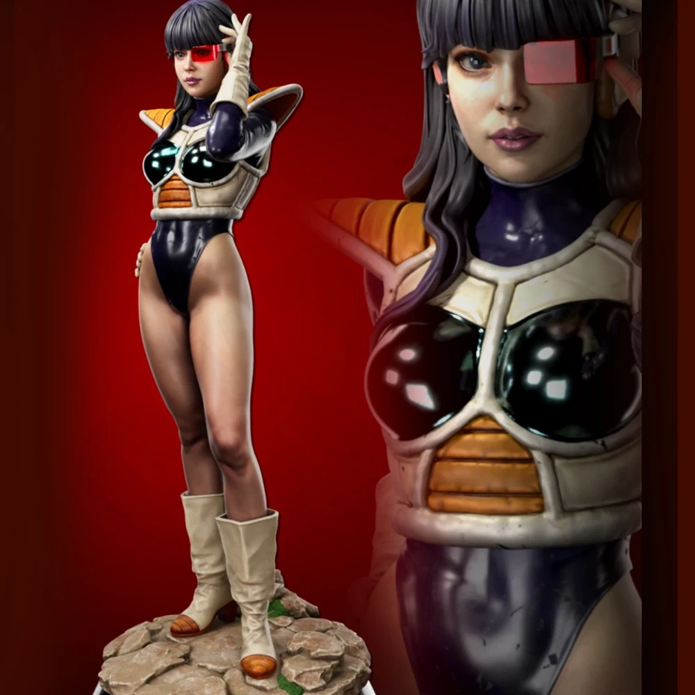 1/24 Sexy Vechten Vrouwen Hars Beeldje Speelgoed Ongeverfd GK Pop Ongemonteerd 3D Print Montage Miniatuur Reductie Standbeeld Speelgoed