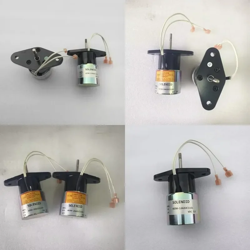 8250-1502 0250-12A2UC11S1 8250-1503 0250-24A3UC11S1 Electric Parts Actuator / Stop Shutoff Flameout Solenoid Valve 12V 24V