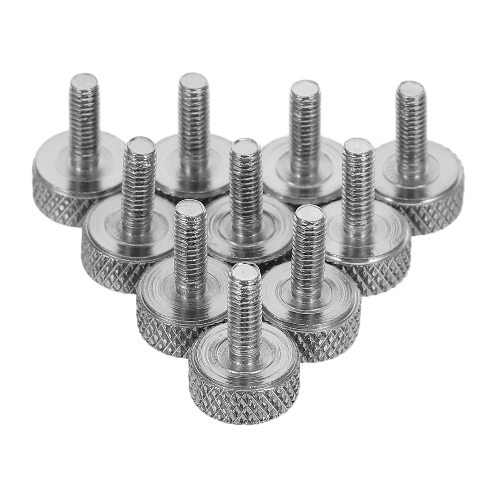 

10pcs Precision Vernier Caliper Accessories Durable Metal Locking Screws Easy Installation Universal Thumb Screw Knobs Hardware