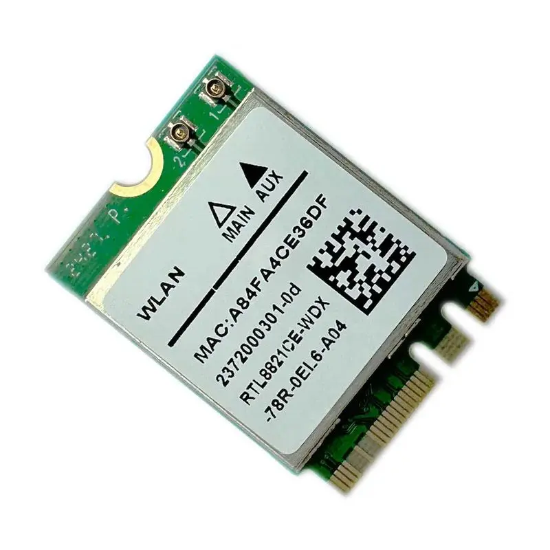 RTL8821CE 802.11AC 1X1 Wi-Fi+BT 4.2 combo adapter card Wireless network card, suitable for DELL ASUS, China Acer RTL8821