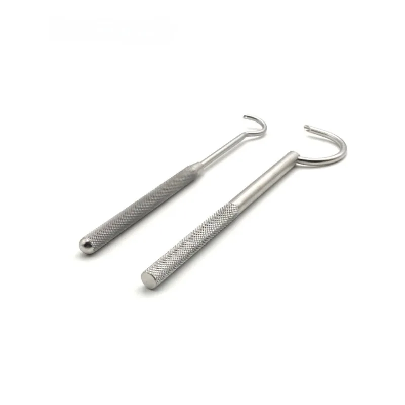 Steel wire guide for guiding and tying animal orthopedic instruments - Surgical guide for orthopedic instruments