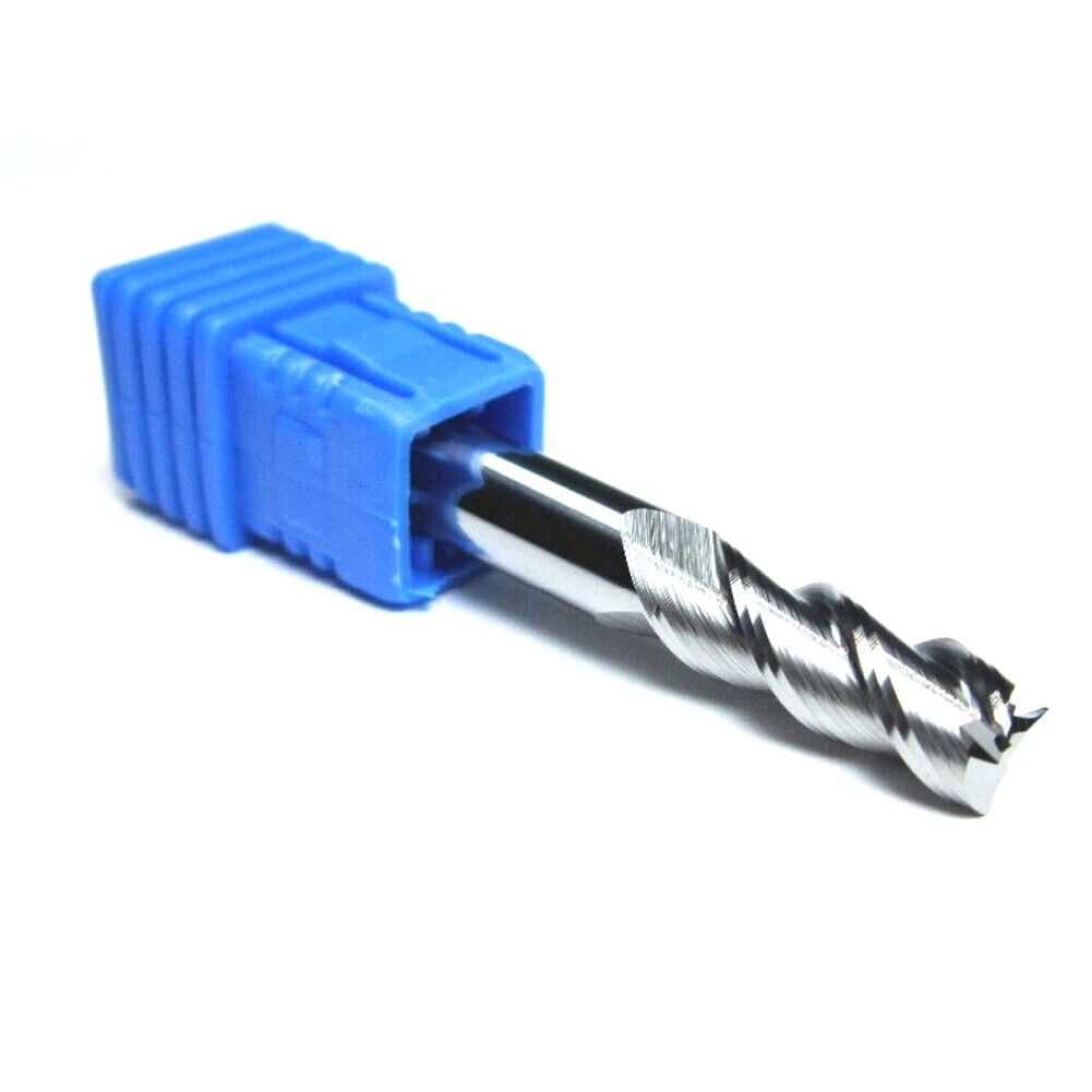 

6mm Diameter 3 Flute Carbide End Mill CNC Milling Cutter for For aluminum and Various Steel with 45HRC Hardness