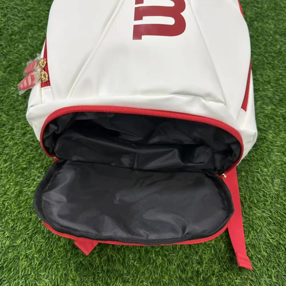 Wilson 100th Anniversary Tennis Backpack High-Capacity Holds 2Tennis Rackets Men Women Sports Backpack