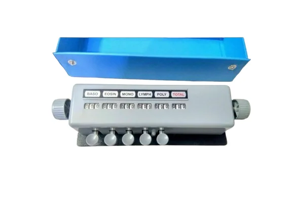 HOT SELL  5-KEYS CELL COUNTER NEW LAB EQUIPMENT WITH TUNGSTEN BARS for YOUR LAB NEEDS....