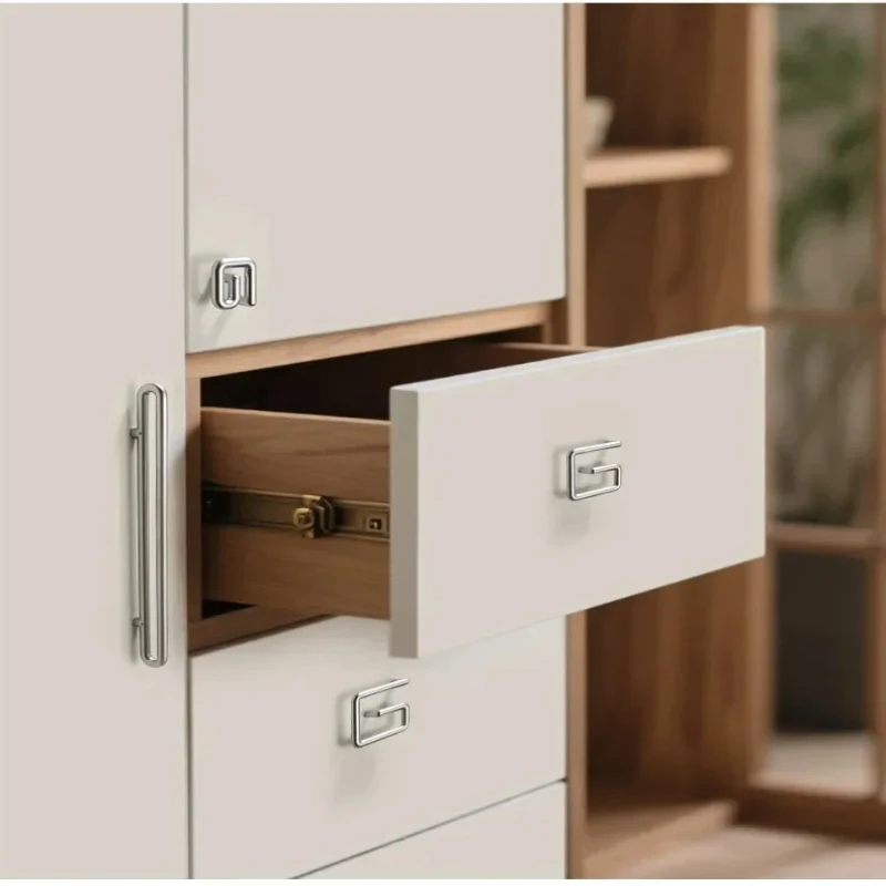 French Zinc Alloy Handles for Cabinets and Drawers Artistic Design Furniture Handles Pull Dresser Drawers Shoe Cabinets Pulls