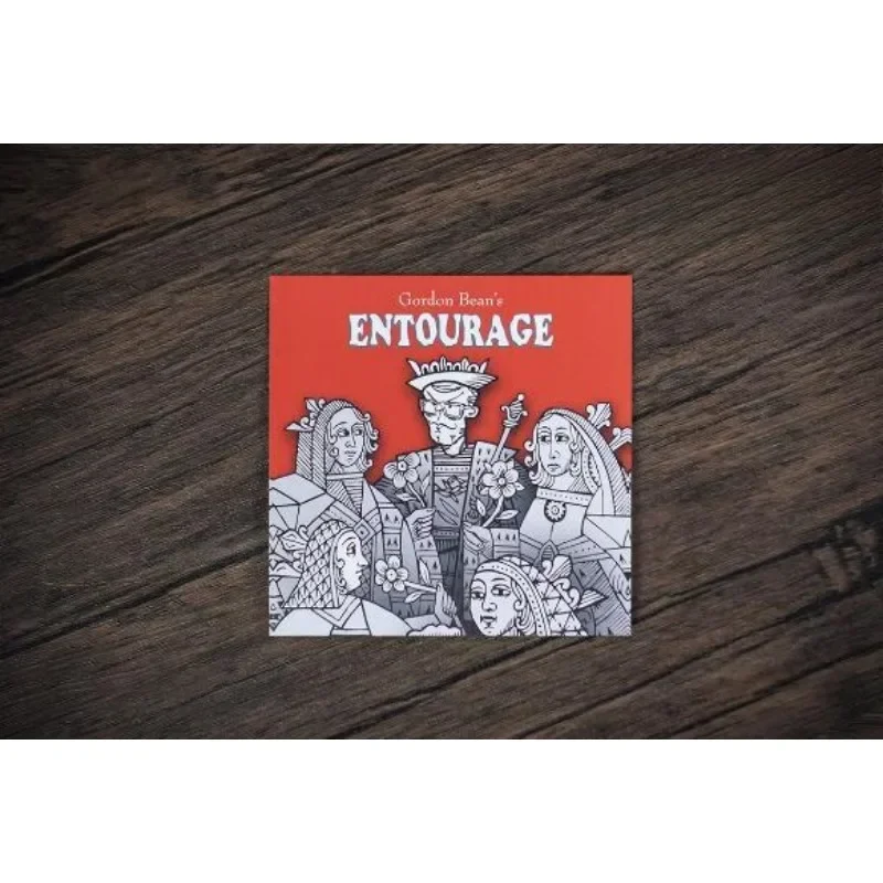 

Gordon Bean Entourage Gimmicks Card Magia Close Up Magic Props Magician Magic Tricks for Professional Magicians Mystery Box Fun
