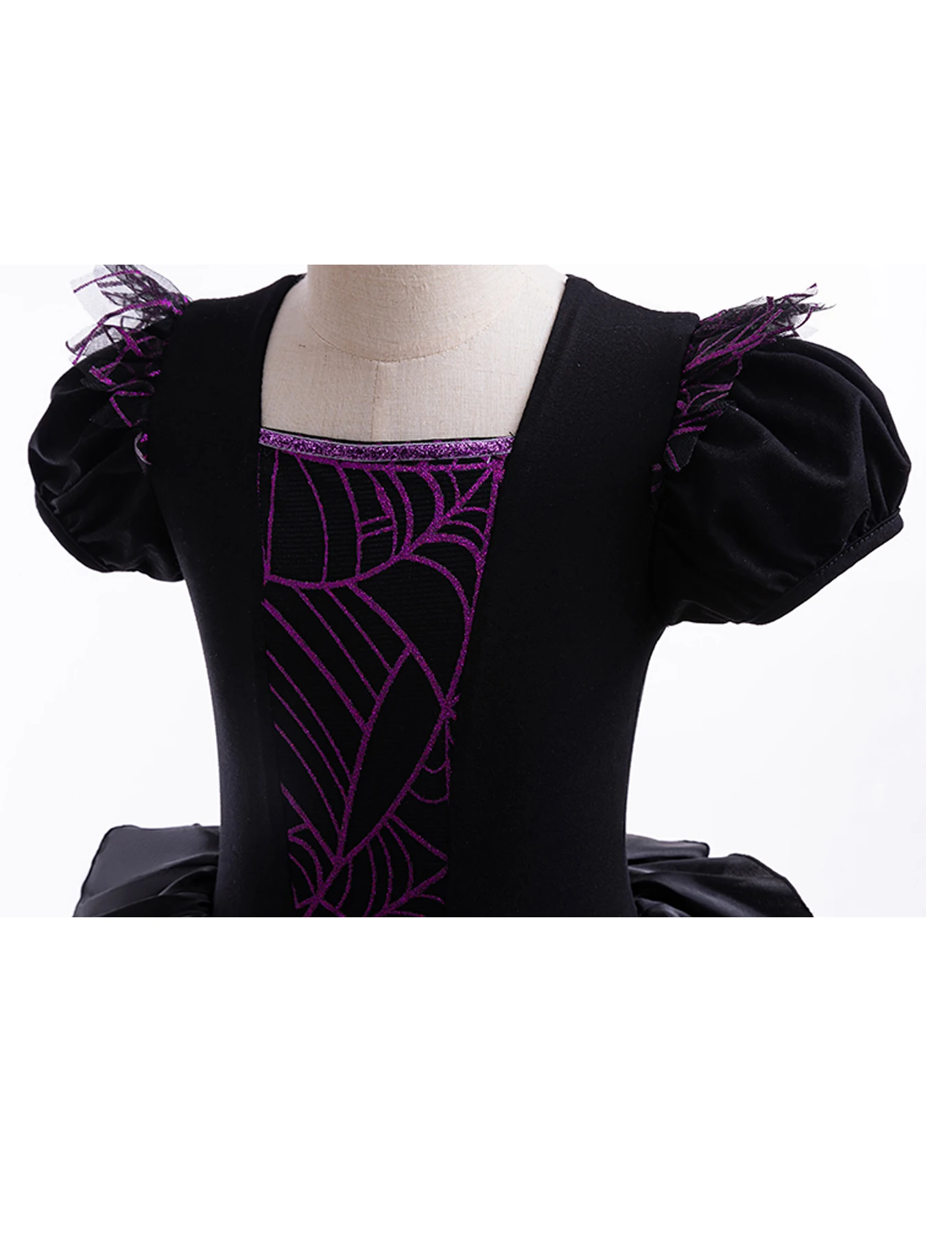 فستان توتو ناعم برقبة دائرية للفتيات بأكمام قصيرة لممارسة الجمباز والرياضات الصيفية التنكرية للفتيات #4