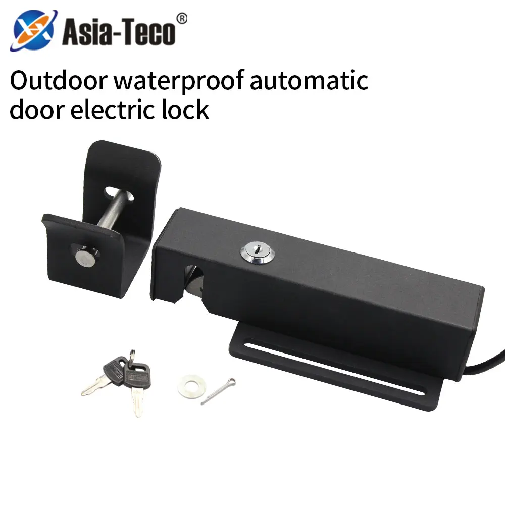 

24V Waterproof Automatic Swing Gate Drop Bolt Lock for Electronic Sliding Gate Door Automatic Opener Outdoor Mortise Lock Secure