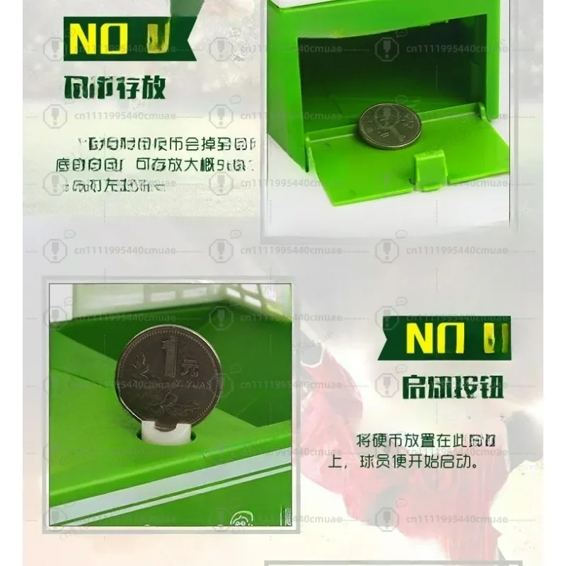 Electric Soccer Player Piggy Bank: Cartoon Football Savings Pot with Kicking Action Coin Slot - view 4