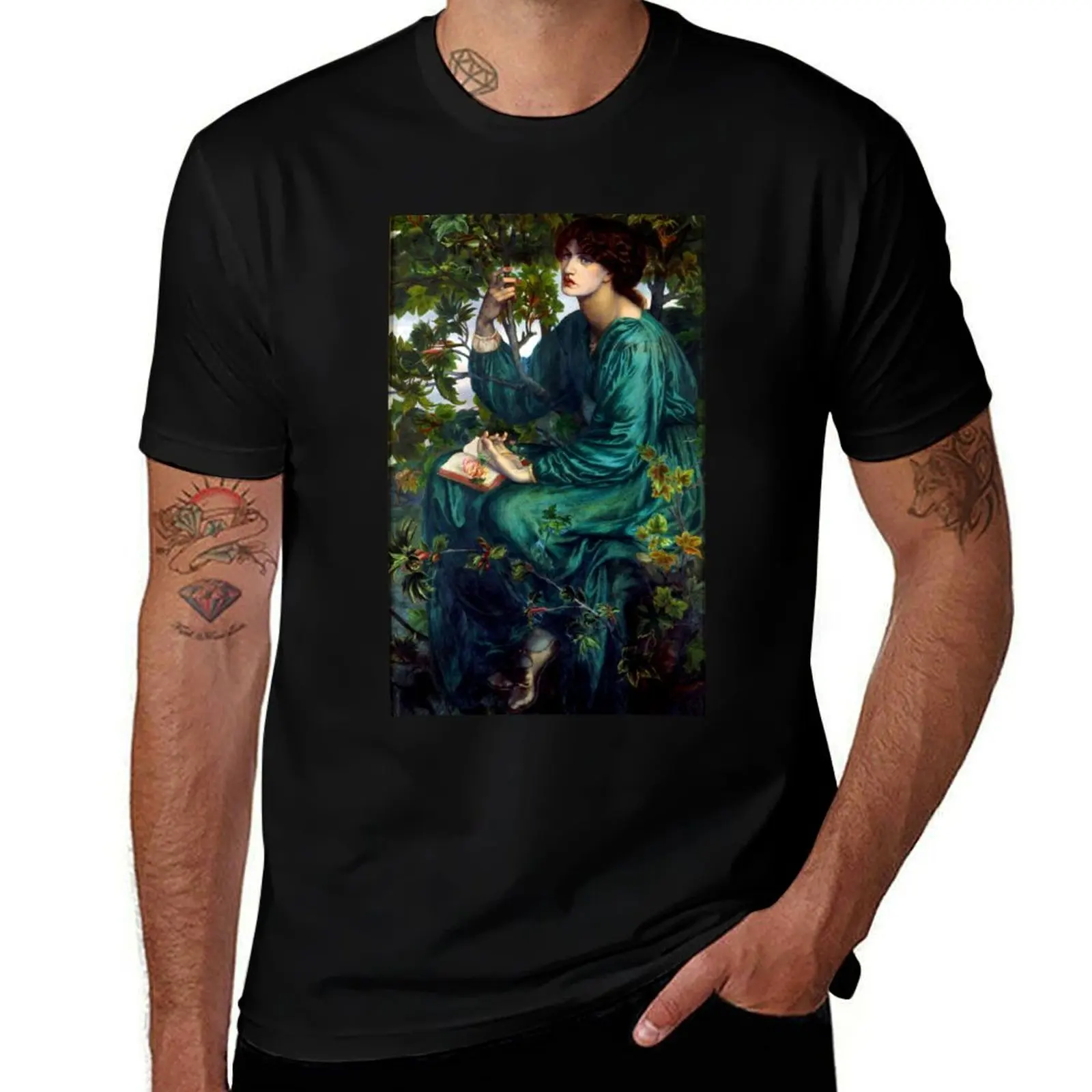 

Dante Gabriel Rossetti The Day Dream T-Shirt funny costumes new gifts and t-shirts mens workout shirts