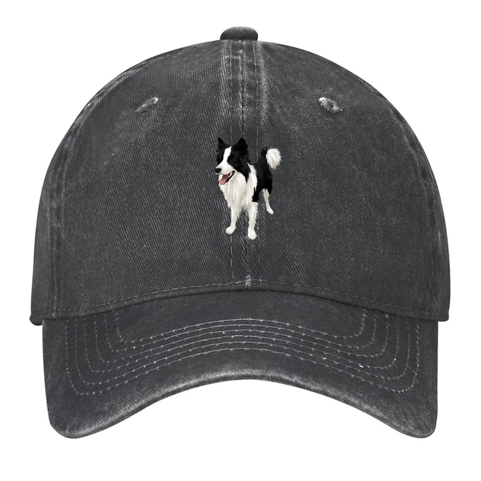 

Limited! Border Collie Love Baseball Cap dad hat New In The Hat custom Hat black Mens Caps Women's