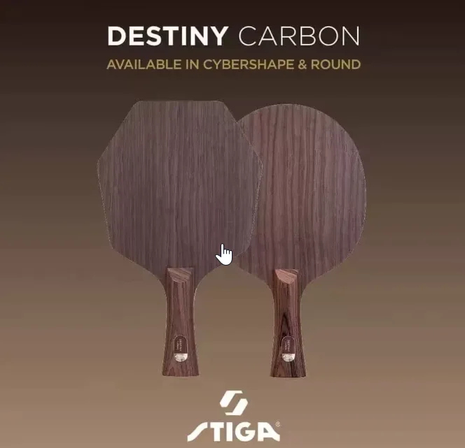 Stiga Destiny Carbon Table tennis racket