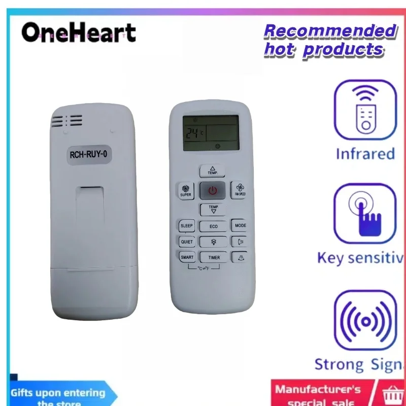 

Remote Control Replacement for 370 RCH-RUY Air Conditioner Remote Control