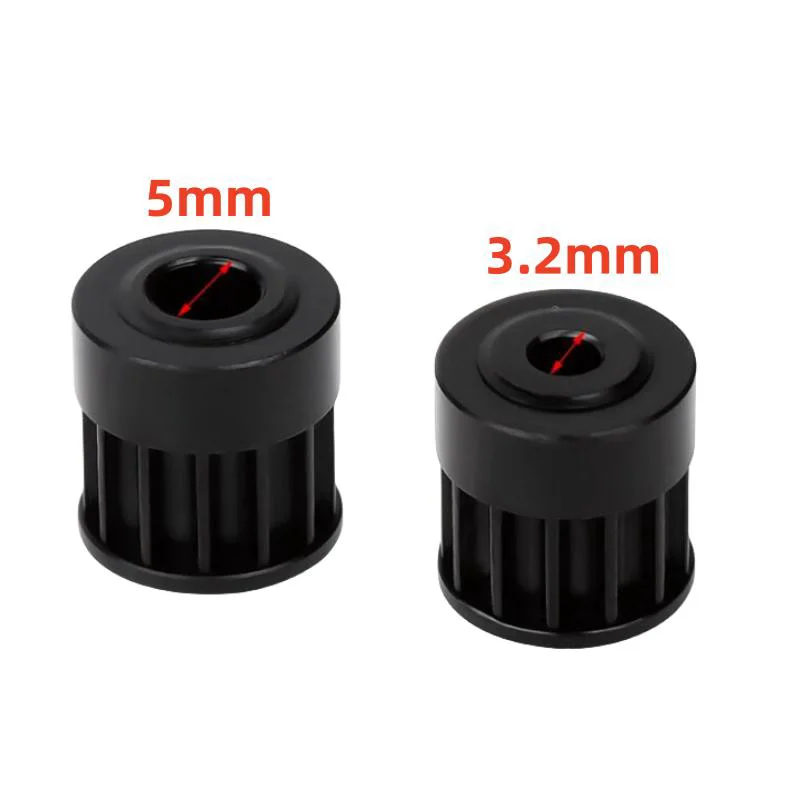 3.2/5.0mm Belt Drive Transmission Gears System for 1/10 RC Car Crawler Axial SCX10 & SCX10 II 90046 Upgrade DIY Parts Accessory