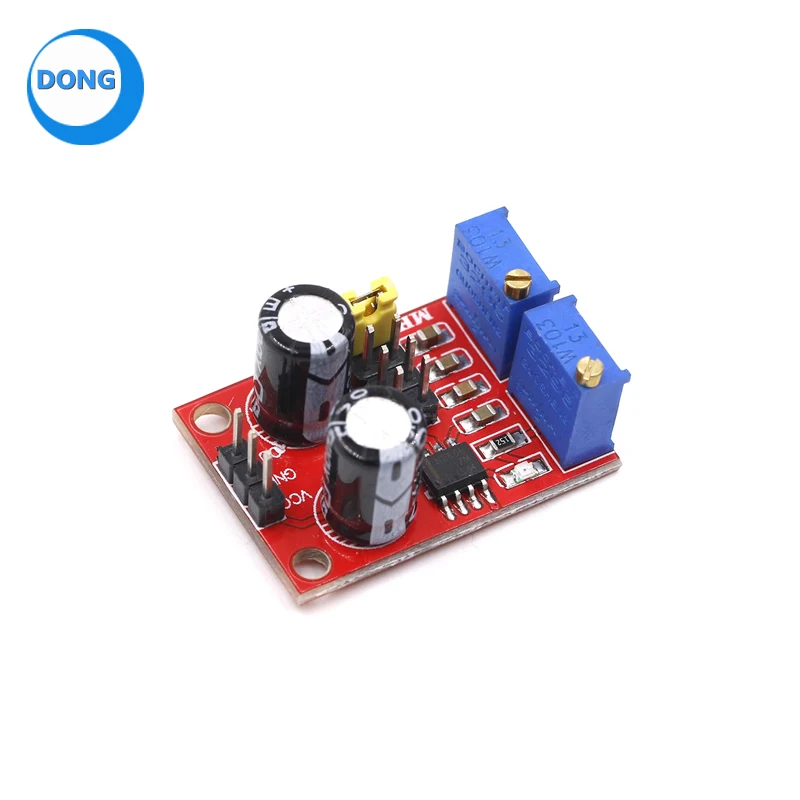 NE555 Pulse Frequency Adjustable Duty Cycle Square Modules Rectangular Wave Signal Generator Stepper Motor Driver