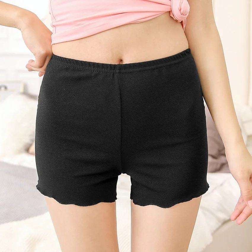 

Women Safety Cycling Shorts Pants Under Skirt Dress Ladies Female Panties Slimming Seamless Black Underwear Cool 2024 New Summer
