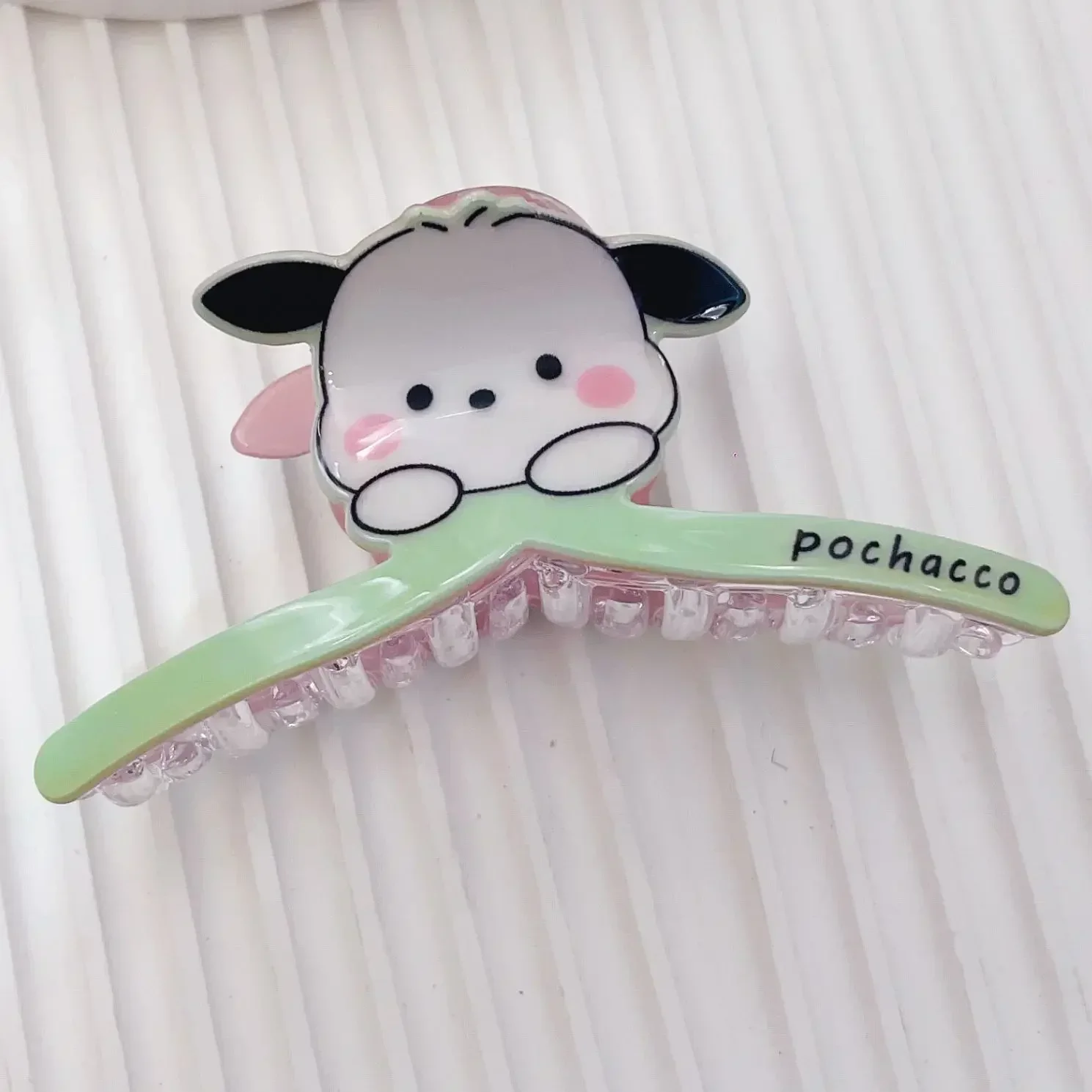 1Pcs/pack Sanrio Hairpin Kawaii Hellokitty Y2K One Piece Hair Grab Cartoon Kuromi Cinnamoroll Cute Girl Hair Accessories Gift