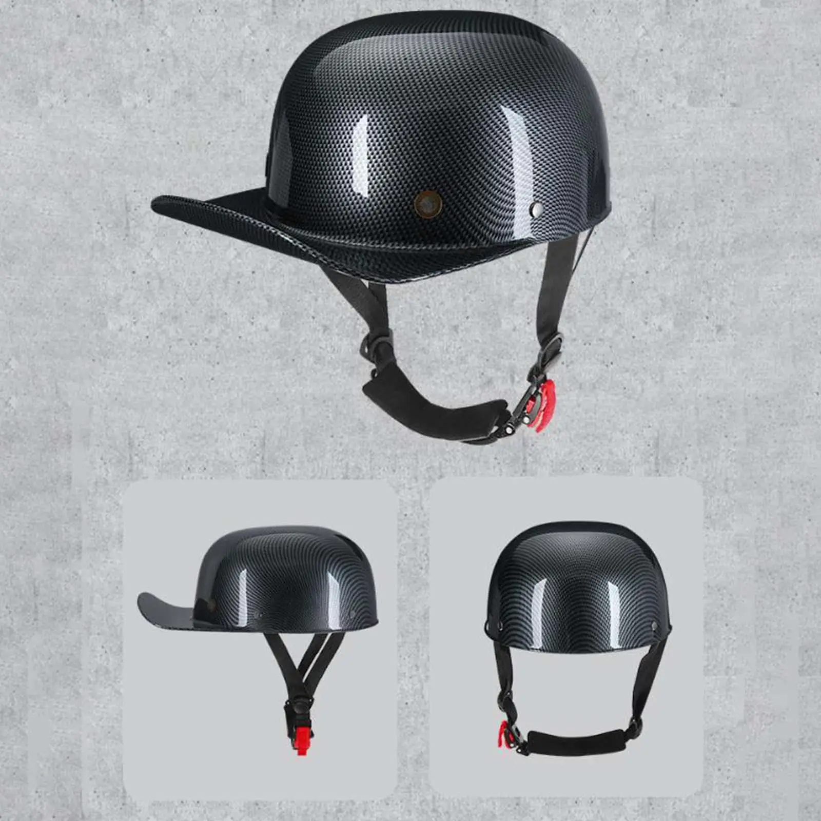 Retro Motorcycle Helmet Open Face Strong and Drop Resistant Stylish Quick