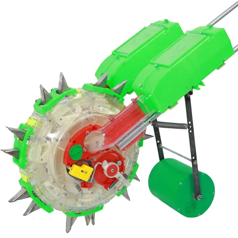 

New Large New Hand-pushed Roller Corn Peanut Rhubarb Carob Seeder Precision Sower On Demand Multi-function Planting Machine