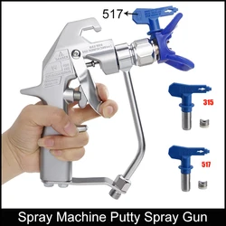 3600PSI High Pressure Airless Paint Spray Gun With 517 and 315 Tip Nozzle Guard For Wagner Pump Sprayer Airless Spraying Machine