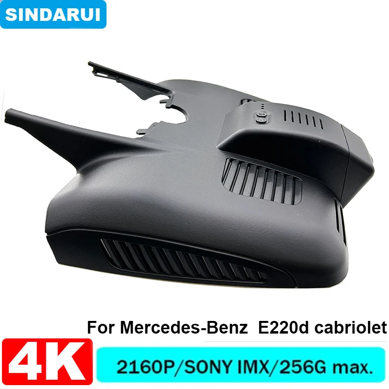 4K HD 2160P Plug and Play Car DVR Wifi Dashcam Dual Lens For Mercedes-Benz E Class w213 E200 E260 C200 convertible 2018 2019
