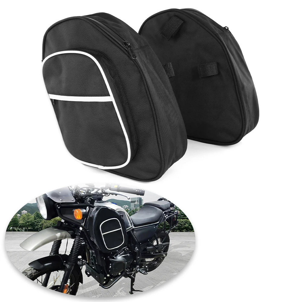 Motorcycle Gear Backpack - WaterProof Front Top Frame Motorcycle Side