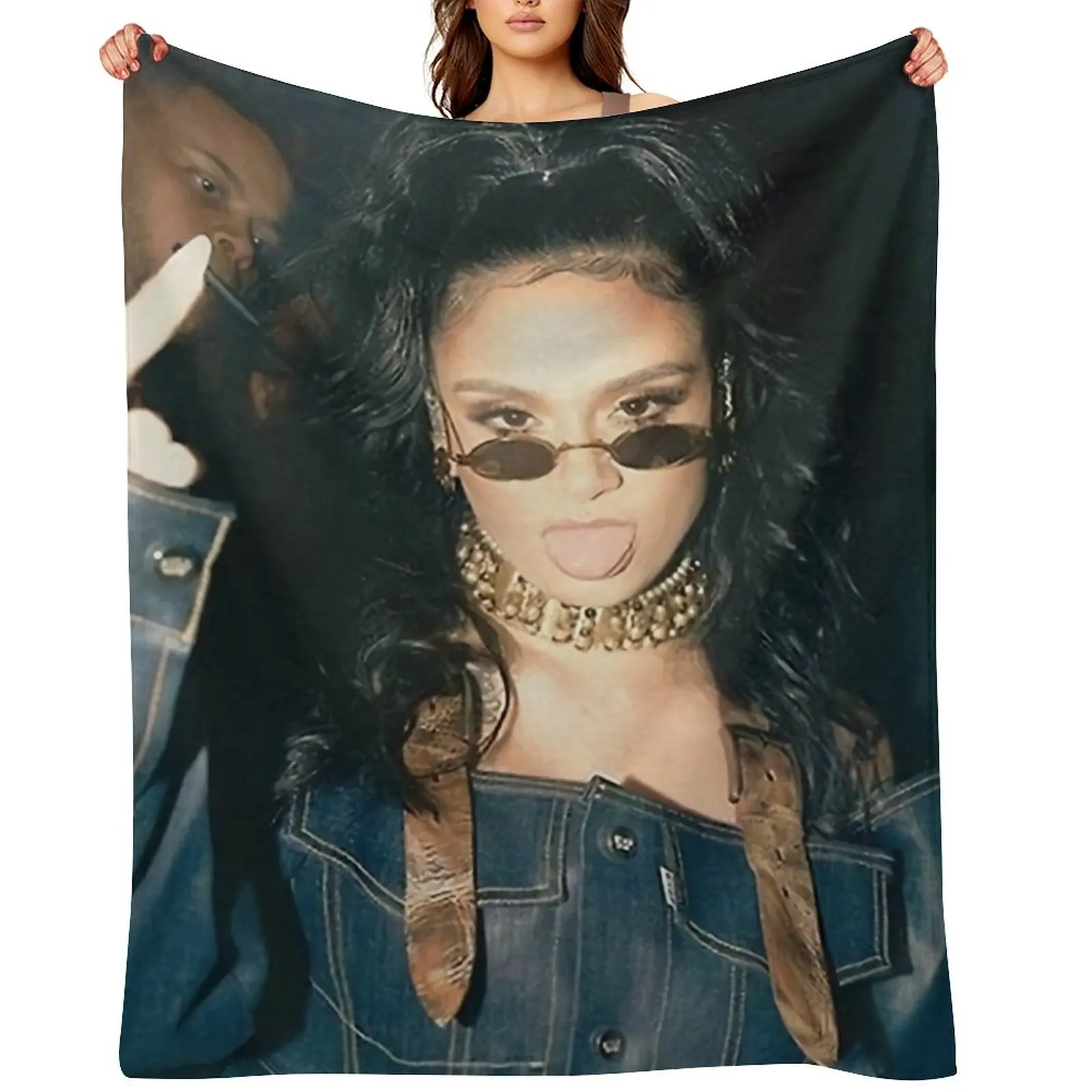 

Kehlani Throw Blanket Luxury Designer Blankets For Sofas Fashion Sofas Luxury St Blankets