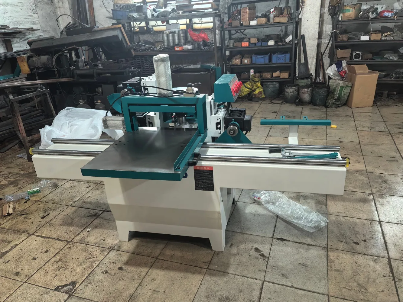 Woodworking Machinery Single End Tenoner Mortise and Wood Tenon Machine Easily Operated Five Plate Tenon Machine for Woodworking