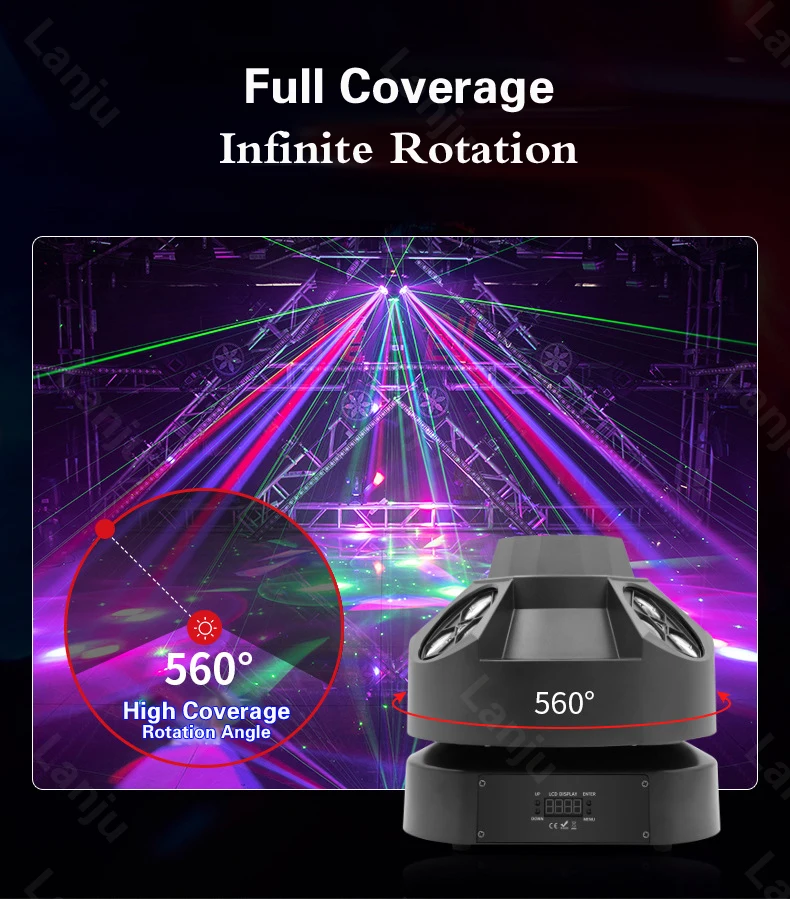 200W LED moving head llight DJ disco laser beam lights dmx 512 Strobe Stage Lighting Effect Wedding bar christmas Party lighting