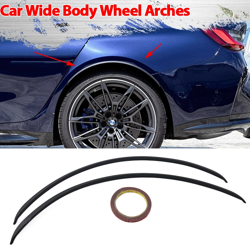 

2pcs Fender Body Kit Wheel Arches Protector Cover Mudguard for BMW F85 G05 G18 F25 G01 G08 E39 E60 E61 G68 E63 E64 F16 G06