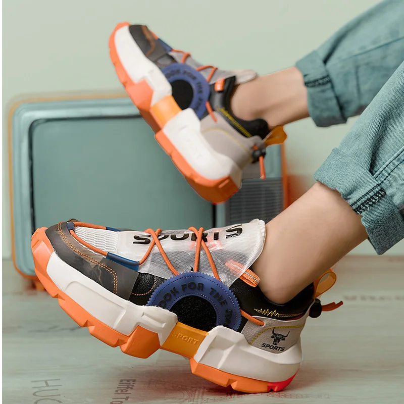 

Men's Shoes 2025 New Autumn Trendy Brand Torre Men's Thick Sole Increased Casual Flow Reflective Sports Running Trendy Shoes