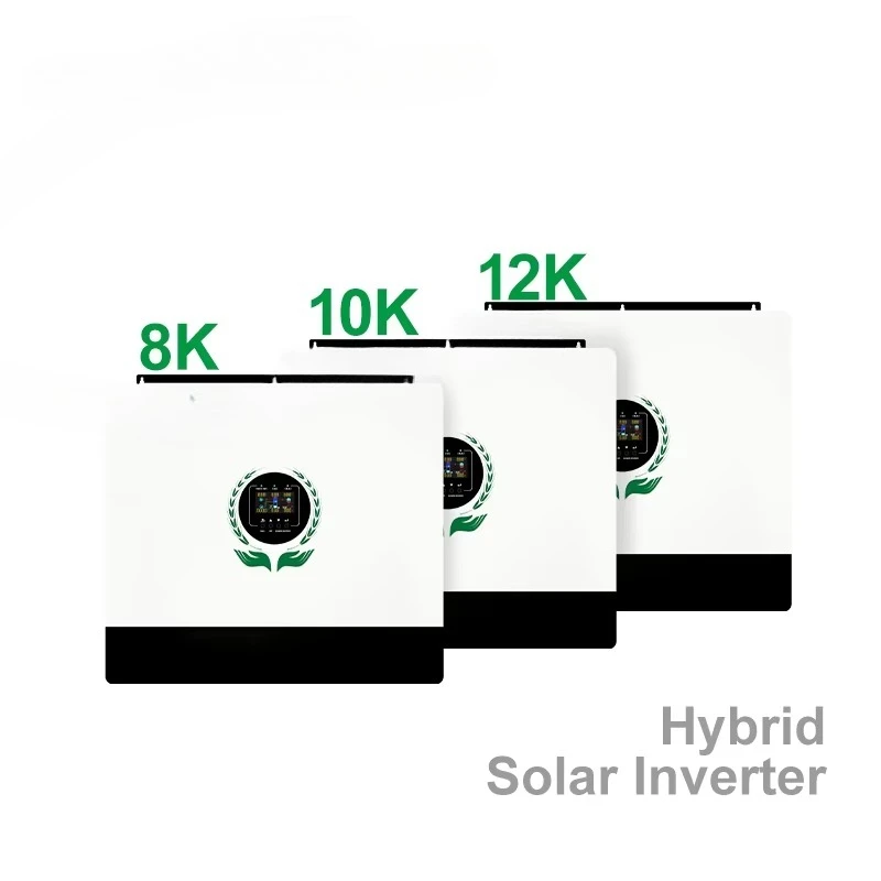 MPPT&Output 550VDC Hybrid Solar Inverter With Grid peak Shaving ATS Switch Parallel 5 Year Warranty 8-12kw Dual