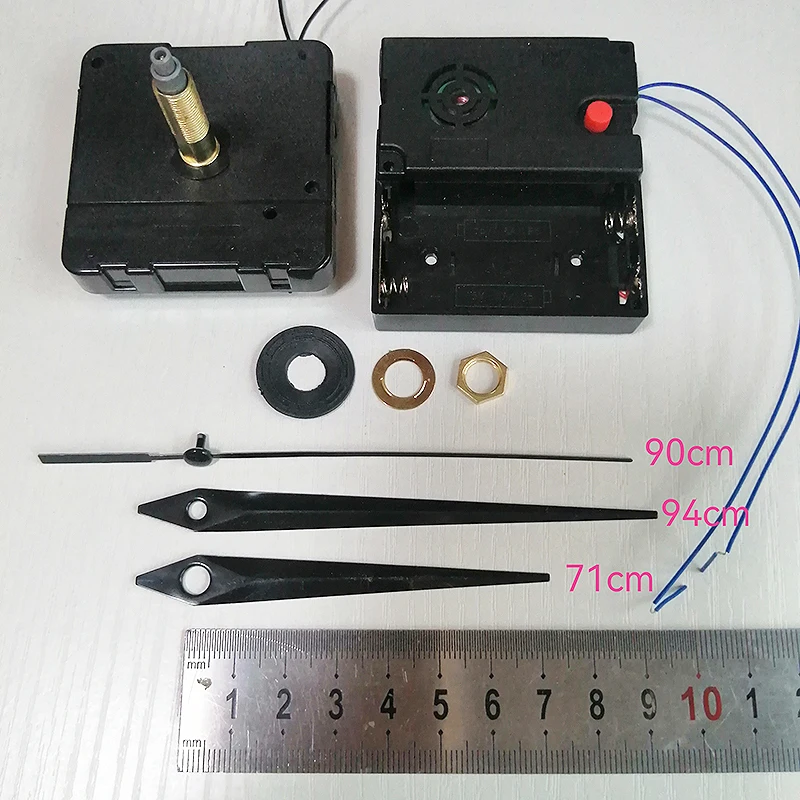 24mm Long Screw Trigger Movement With Westminster Music Chime Box and Hands Clock Accessory Quartz Diy Mechanism Kits - view 3